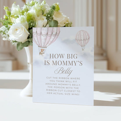 Blush Pink Hot Air Balloon Baby Shower Collection - House of Paper Blooms