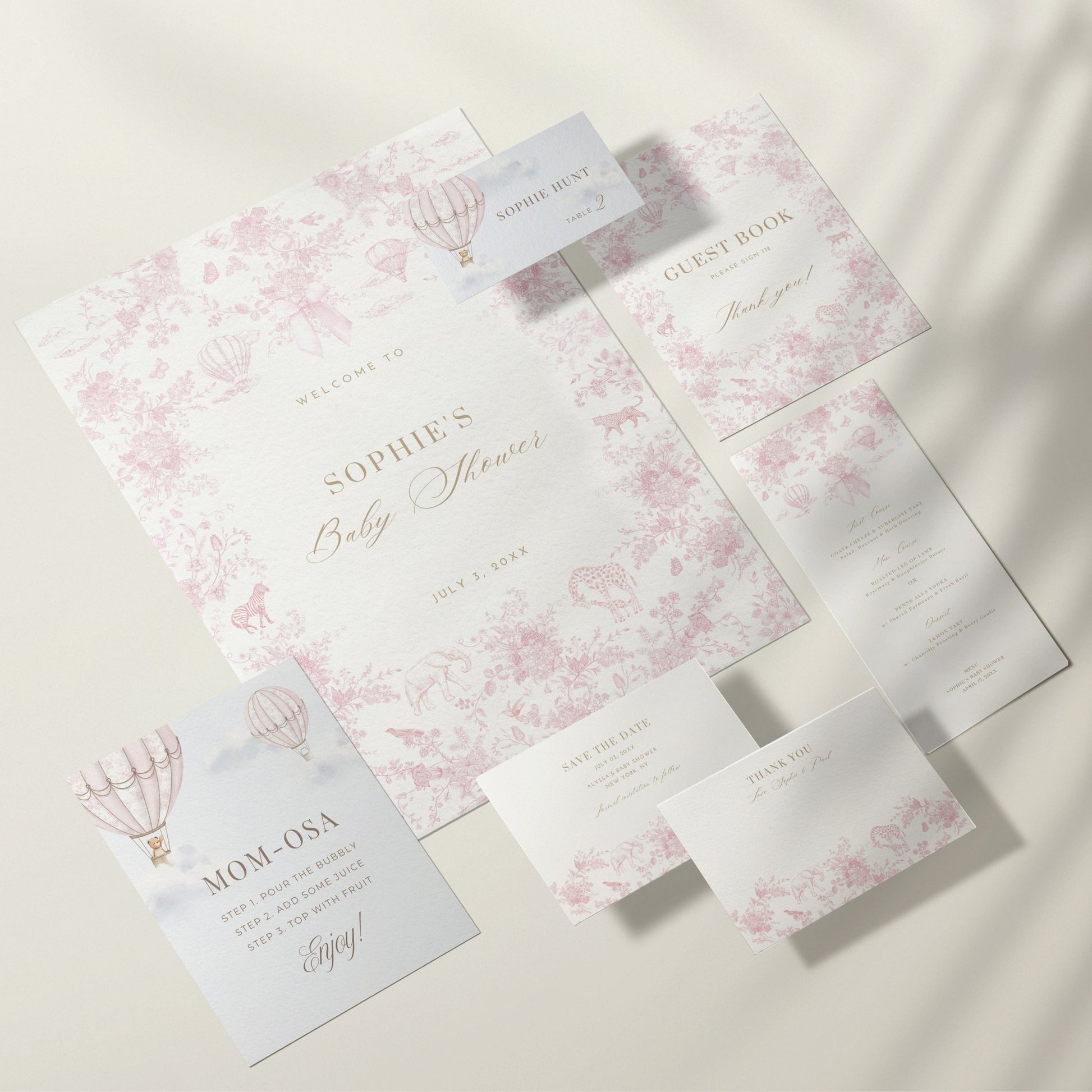The Complete Baby Shower Bundle - House of Paper Blooms