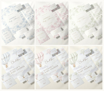 The Complete Baby Shower Bundle - House of Paper Blooms
