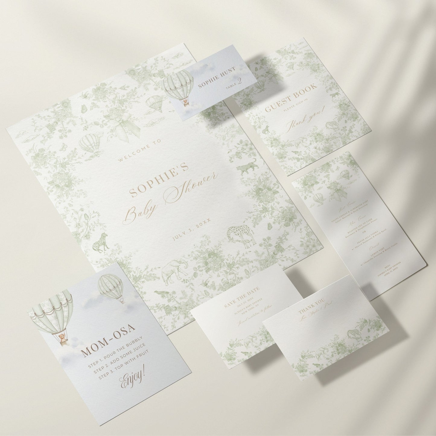 The Complete Baby Shower Bundle - House of Paper Blooms